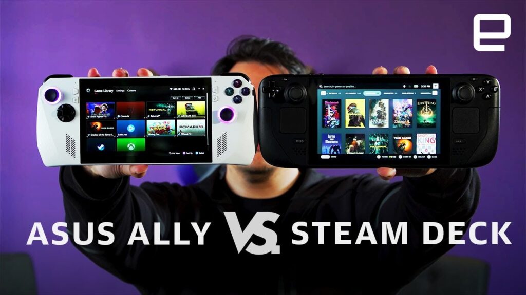 Which gaming portable should you get, the Steam Deck OLED or the Asus ROG Ally X?